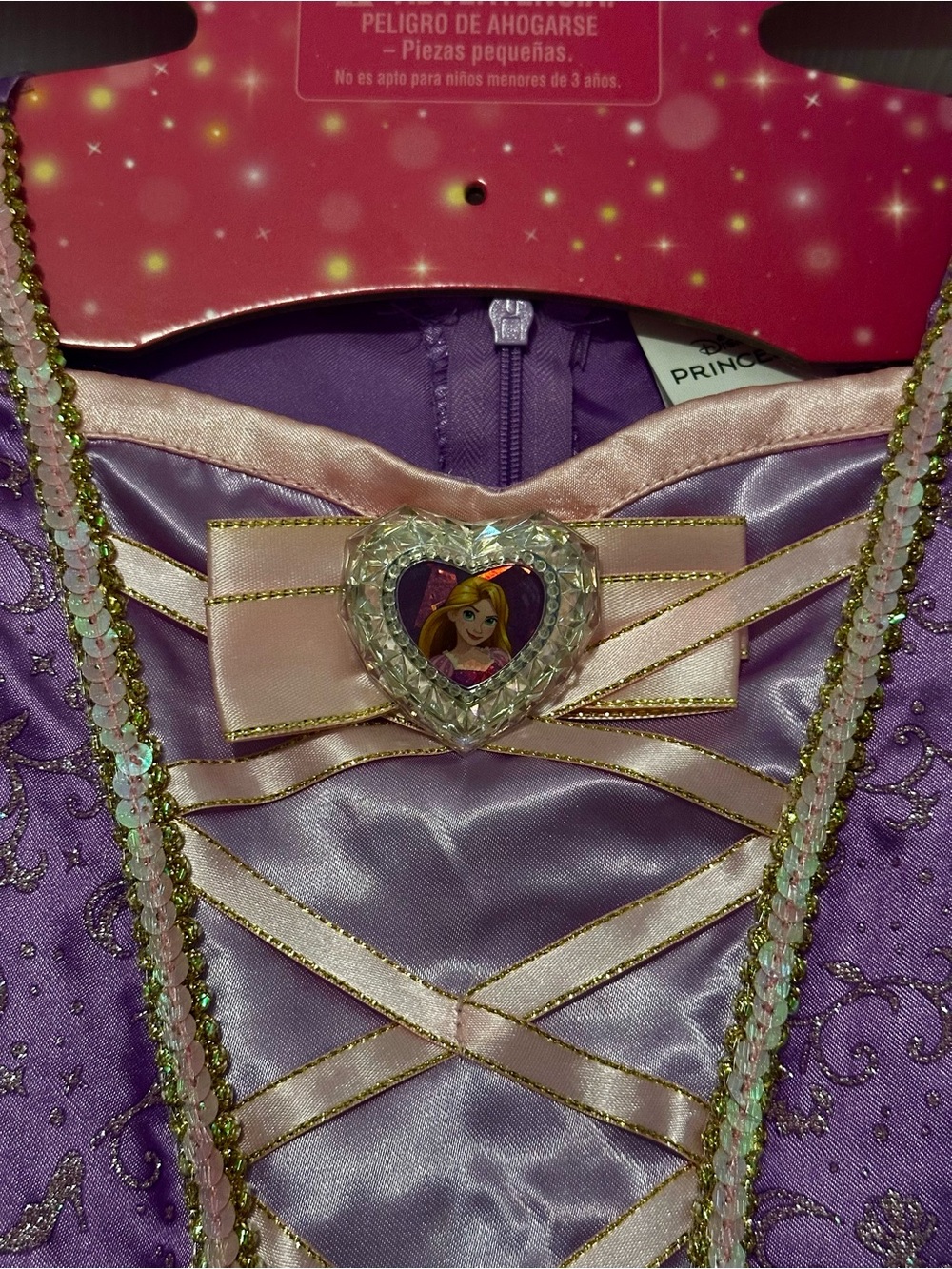 Disney Princess Rapunzel Girl’s Costume - Size XS (3-4T) - Picture 4 of 11